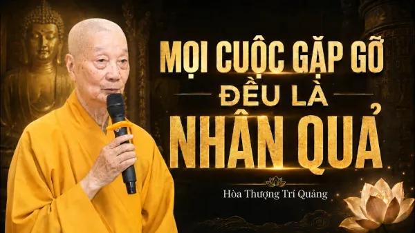 Cuộc đời bạn không hề ngẫu nhiên — tất cả đều do nhân quả